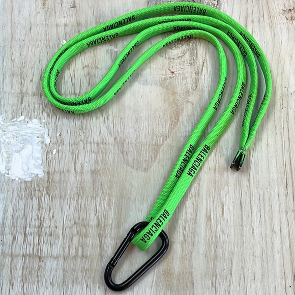 Balenciaga Other - Balenciaga Lanyard in Neon Green
